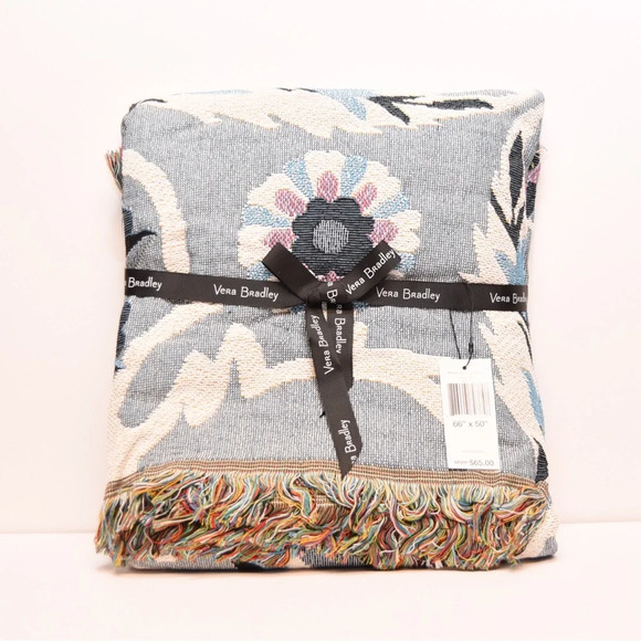Vera Bradley Other - Vera Bradley NWT woven throw blanket Plaza Tile print